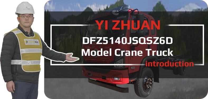 DFZ5140JSQSZ6D Crane truck Video Youtube
