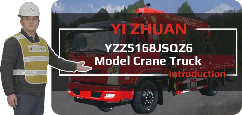 YZZ5168JSQZ6 Crane truck Video Youtube