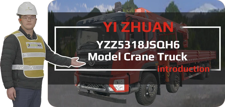 YZZ5318JSQH6 Crane truck Video Youtube